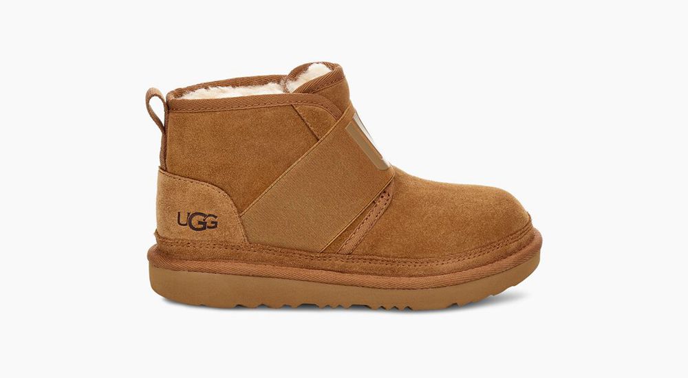 Ugg Boots Canada - Ugg Kids' Neumel Ii Graphic Brown